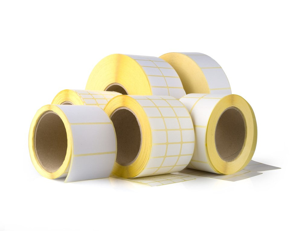 Thermoetiketten blanko 58x53x40, 24 Rollen
